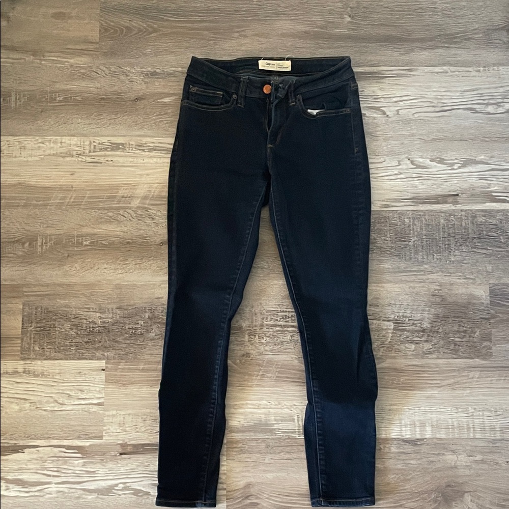 GAP Women's Midnight Blue Skinny Jeans